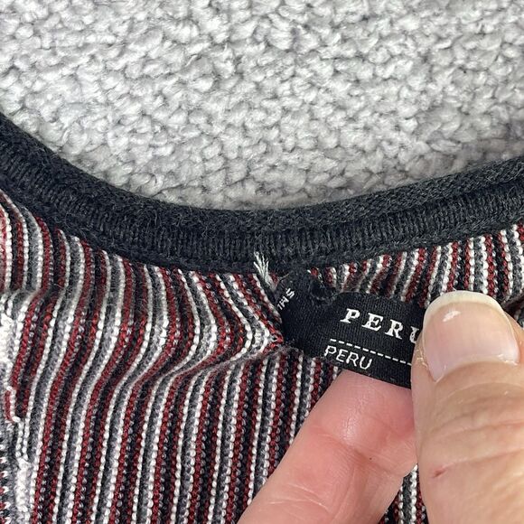 Peruvian Connection Open Cardigan Women’s Large Dolman Sleeves Aztec Southwest - Picture 6 of 9